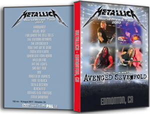 Metallica Live Edmonton, Canada 2017 DVD