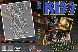 Kiss - Live Toledo Ohio 1986 DVD