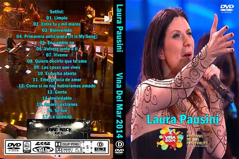 Laura Pausini - Live Vina Del Mar 2014 DVD