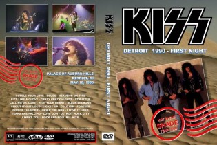 Kiss - Live Detroit, MI 1990 DVD