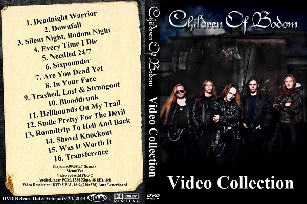 Children Of Bodom – Video Collection 2014 DVD