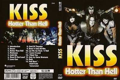 Kiss - Hotter Than Hell DVD