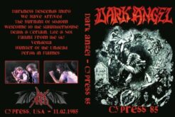 Dark Angel - Live Anaheim Cypress CA 1985 DVD