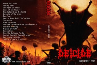 Deicide - Live Bucharest Romania 2013 DVD