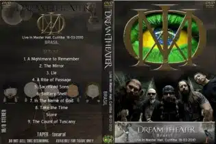 Dream Theater - Live In Master Hall Curitiba 2010 DVD