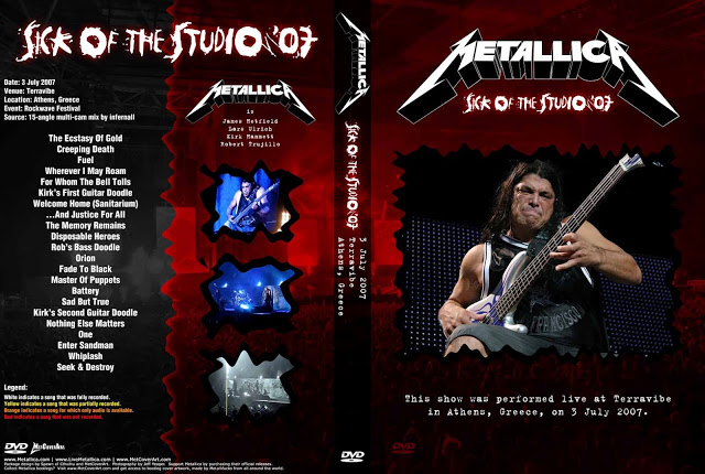 Metallica – Live Athens Greece 2007 – 2 Dvds