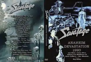Savatage - Live Anaheim CA 1990 DVD