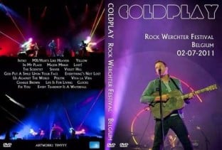 Coldplay - Rock Werchter Festival Belgium 2011 DVD 1 Coldplay - Rock Werchter Festival Belgium 2011 DVD