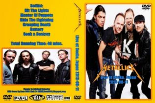 Metallica - Live at Osaka Japan 2013 DVD 1 o metallica live at osaka japan 2013 51f0