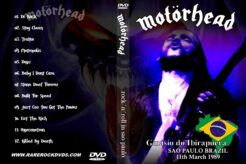 Motorhead - Live Ibirapuera SP Brazil 89 DVD