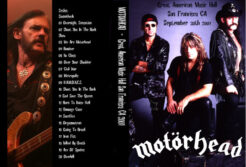 Motorhead - Live San Francisco CA 2001 DVD