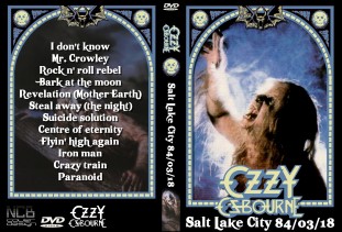 Ozzy Osburne - Live in Salt Lake 1984 DVD
