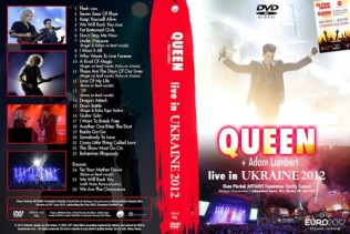 Queen + Adam Lambert - Live in Kiev, Ukraine 2012 DVD