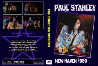 Paul Stanley Solo Tour New Haven CT USA Toad Place 12.03.1989
