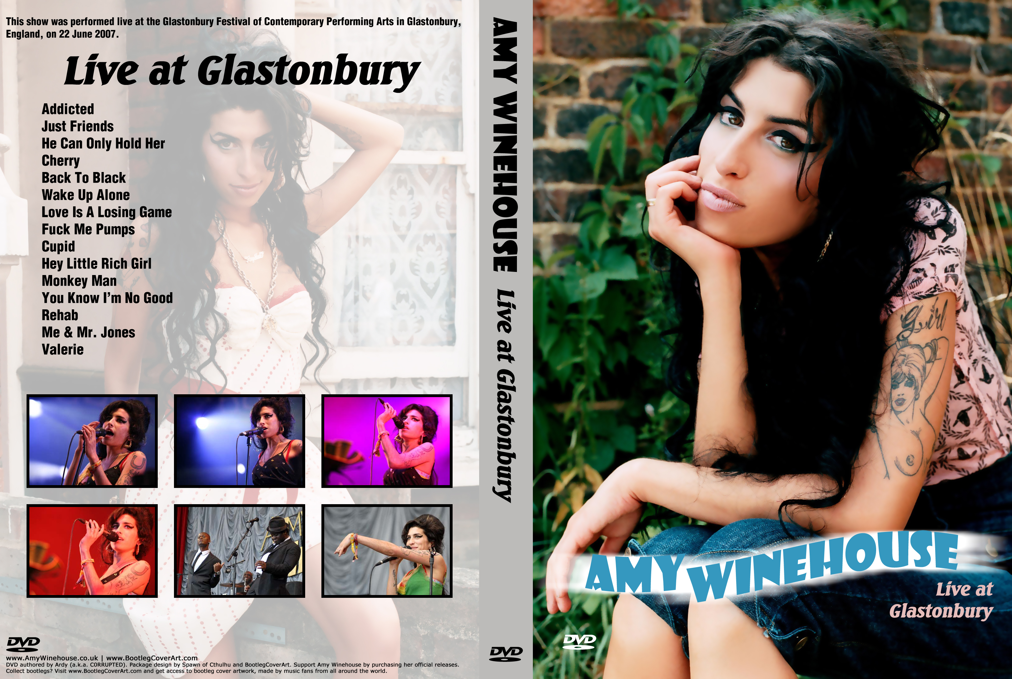 Amy Winehouse - Glastonbury 2007 2XDVD