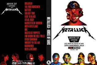 Metallica - House Of Vans 2016 DVD 1 Metallica - House Of Vans 2016 DVD