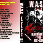 WASP – Lovech, Bulgaria 2008 DVD by RareRock