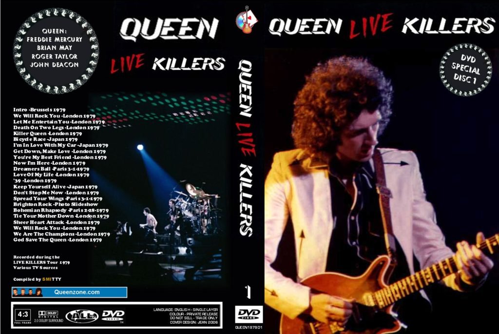 Queen - Live Killers 1979 Box Set 4 Dvd