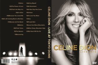 Celine Dion - Live Tokyo Japan 2018 DVD 1 Celine Dion Live Tokyo Japan 2018 DVD