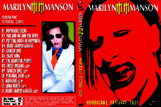Marilyn Manson - Live at Hurricane Festival 2007 DVD 1 Marilyn Manson Hurricane 2007 RED