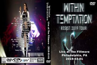 Within Temptation - Live Fillmore Philadelphia 2019 DVD 1 Within Temptation - LiveFillmore Philadelphia 2019 DVD
