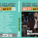 Paul McCartney  – Live Austin City Texas 2018 DVD