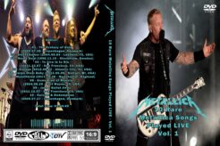 Metallica 10 Rare Metallica Songs Played Live Vol. 1 DVD