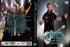 Metallica 10 Rare Metallica Songs Played Live Vol. 2 DVD