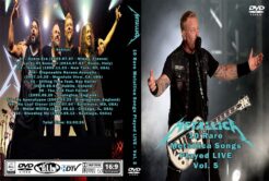 Metallica 10 Rare Metallica Songs Played Live Vol. 5 DVD