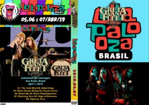 Greta Van Fleet - Live Lollapalooza Brazil 2019 DVD 1 Greta Van Fleet - Lollapalooza Brazil 2019 DVD
