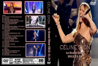 Celine Dion - Live France 2012 DVD