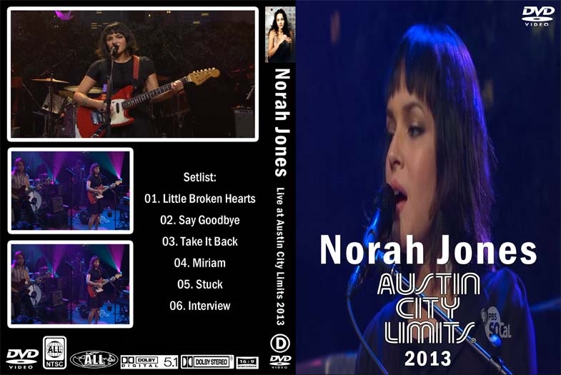 Norah Jones - Live at Austin City 2013 DVD - The World's Largest