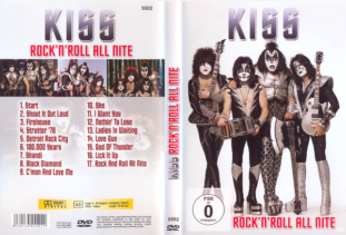Kiss RocknRoll All Nite DVD