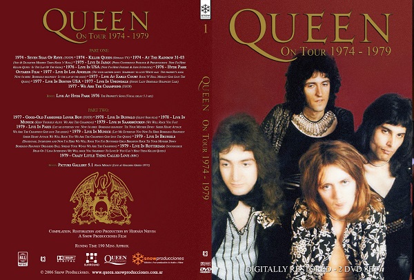 queen 1974 tour dates