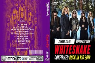Whitesnake - Live Rio de Janeiro 2019 DVD