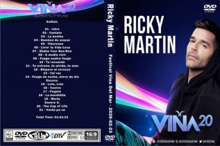 Ricky Martin - Live Vina del Mar Chile 2020 DVD 1 Ricky Martin - Live Vina del Mar, Chile 2020