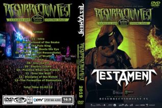 Testament - Live Resurrection Fest 2019 DVD 1 Testament - Live Resurrection Fest 2019 DVD