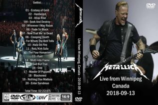 Metallica - Live Winnipeg Canada 2018 DVD 1 Metallica - Live Winnipeg Canada 2018 DVD