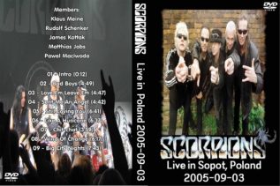 Scorpions - Live Sopot Poland 2005 DVD 1 DVD Cover Low Resorution Cut