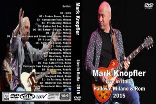 Mark Knopfler - Live Padova Italy 2015 DVD