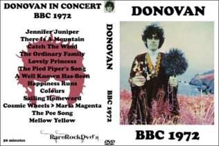 Donovan - BBC In Concert 1972 DVD 1 Donovan - BBC In Concert 1972 DVD