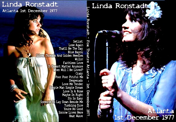 Linda Ronstadt - Live Atlanta 1977 DVD - The World's Largest Site