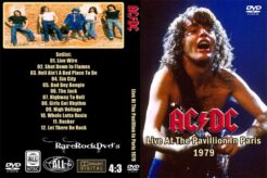 AC/DC - Live At The Pavillion In Paris 1979 DVD