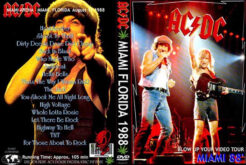 AC/DC - Live Miami Arena FL USA 1988 - 2xDVDs