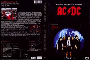 AC/DC & RUSH - Live Toronto Canada 2003 DVD