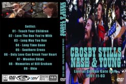 Crosby Stills Nash & Young - Live Golden Gate Park 1991 DVD