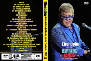 Elton John - Outside Lands Music & Arts Festival 2015 DVD 1 Elton John - Outside Lands Music & Arts Festival 2015 DVD