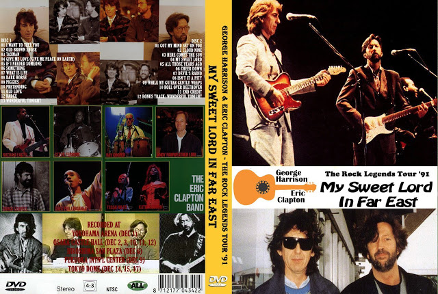 George Harrison & Eric Clapton - Live In Japan 1991 - 2xDVDs - The