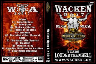 Grave Digger - Live  Wacken Open Air 2017 DVD 1 Grave Digger - Live  Wacken Open Air 2017 DVD