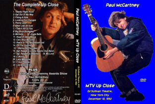 Paul McCartney - MTVUpClose 1992 DVD